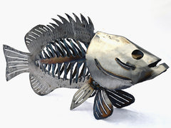 Fish sculptures