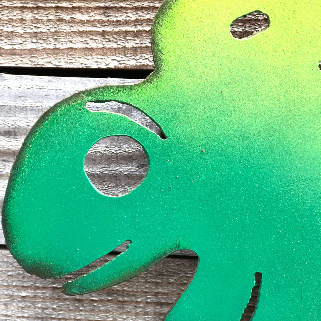 Handmade Metal Baby Stegosaurus Wall Art - Dinosaur Decor