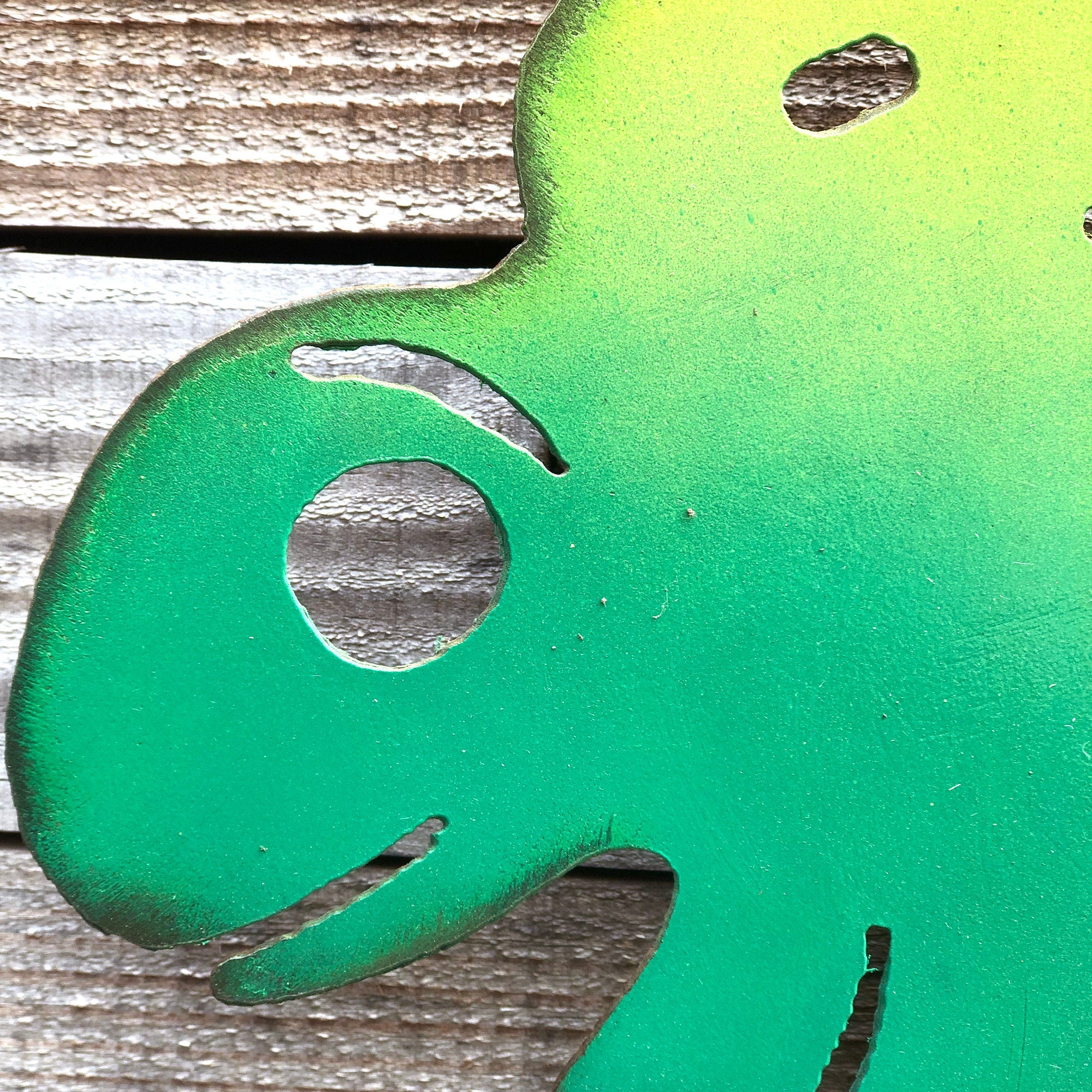 Handmade Metal Baby Stegosaurus Wall Art - Dinosaur Decor