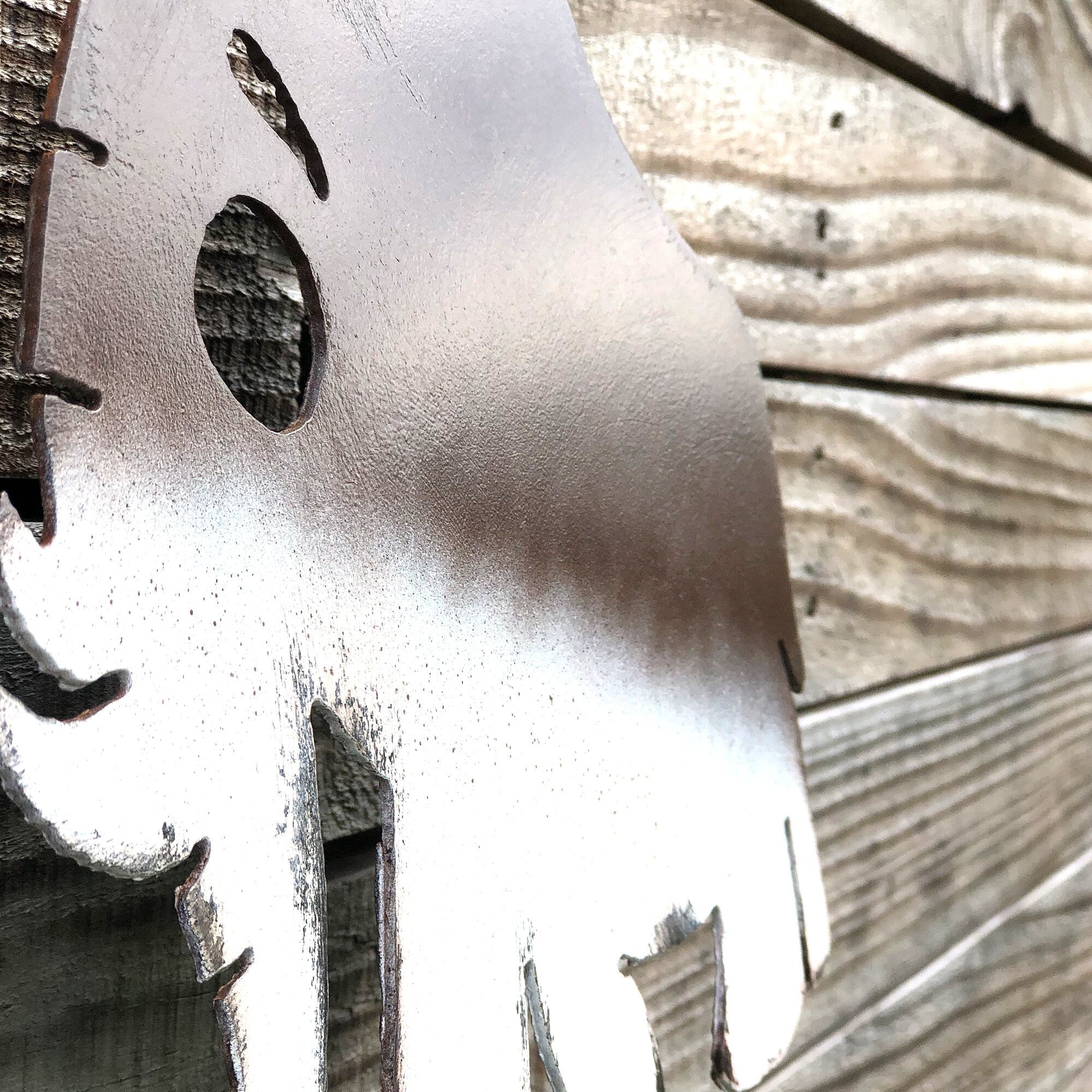 Handmade Metal Baby Woolly Mammoth Wall Art - Privacy Fence Decor
