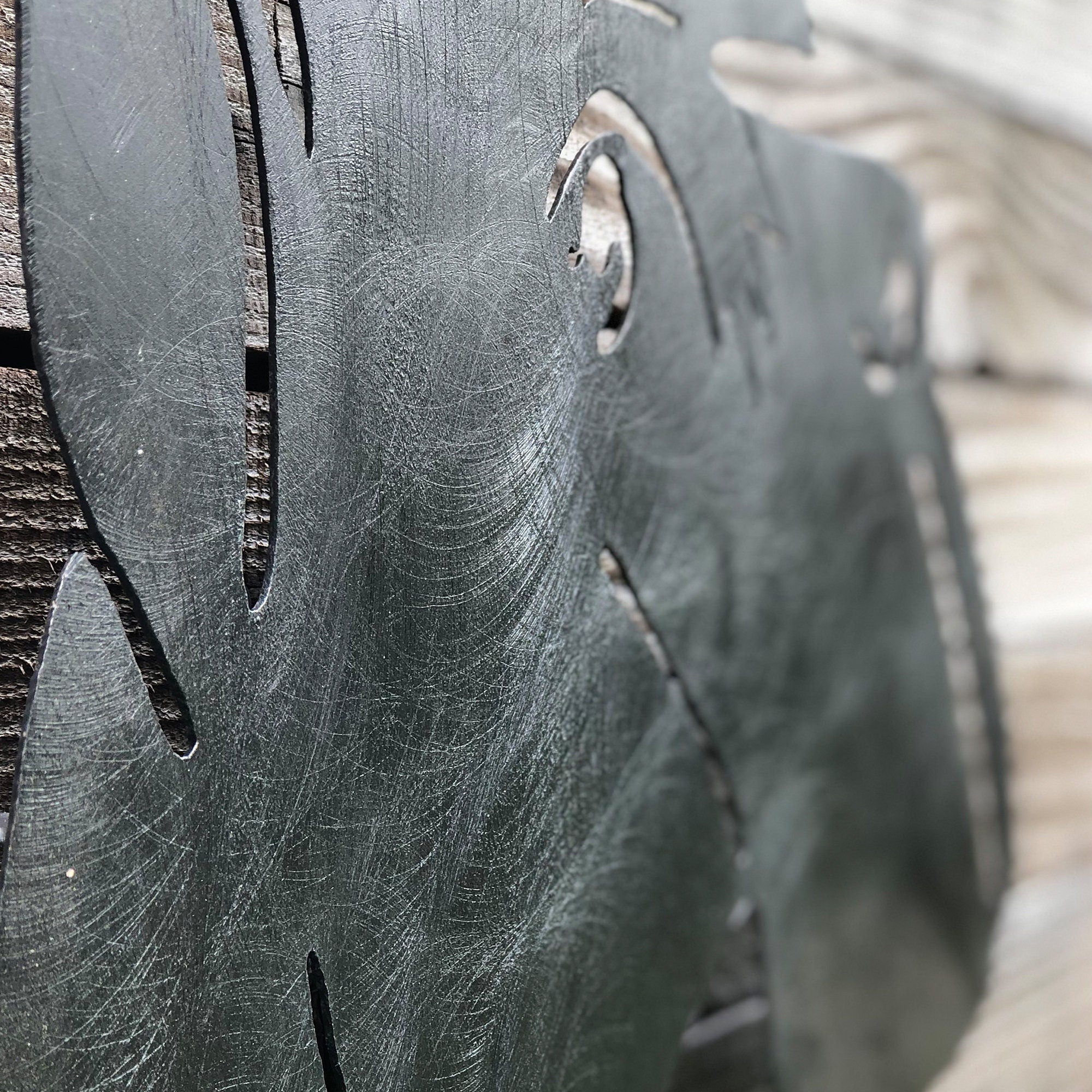 Handcrafted Schnauzer Metal Wall Art: Heavy Steel Sculpture