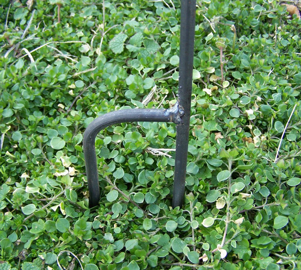 Rusty Metal Labrador Garden Stake - Lab Silhouette Patio Art