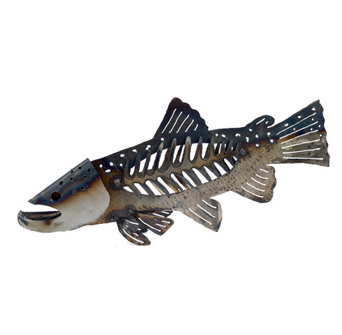 Trout sculpture 18"