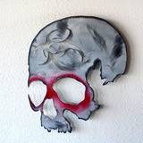 Bio hazard skull wall hanging