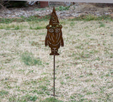Garden gnome stake