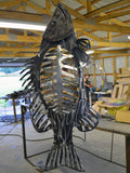 Bass sculpture 48"