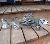 Walleye sculpture 20"